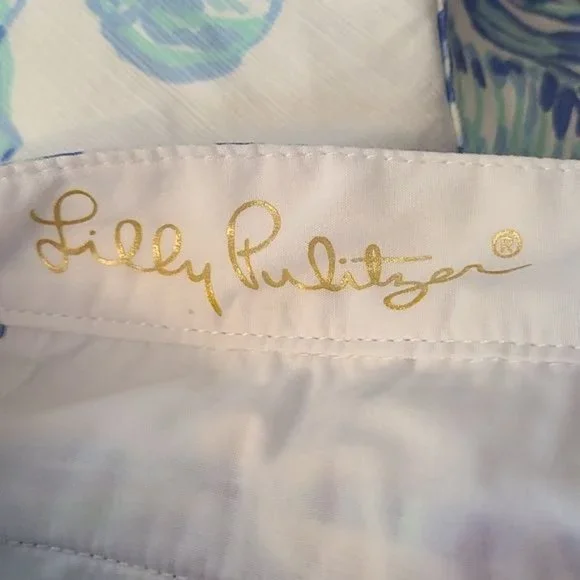 Lilly Pulitzer Size 4 The Buttercup Scalloped Shorts - Picture 6 of 12